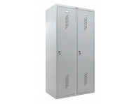 Шкаф металлический для одежды ПРАКТИК LS-21-80 (1500) — габариты 1500х800х500 мм, замок ключевой