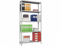 Медицинское изделие Медицинский стеллаж СТМ MS 220/100х30/6 — габариты 2200х1000х300 мм, РУ